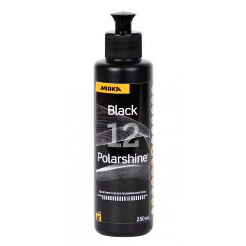 Polarshine 12 Black - pâte de lustrage - 250ml