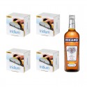 Offre promo 4 boîtes Iridium 150mm + bouteille Ricard 70cl