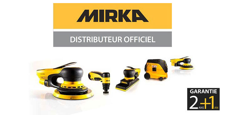 Distributeur de la marque Mirka en France - Abrasifs Online